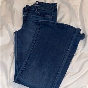 dark wash flare jeans bell bottoms